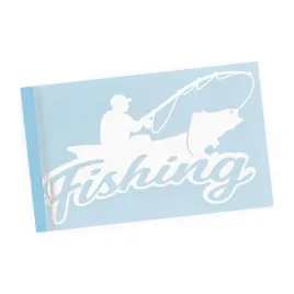 naklejka-fishing-wedkarz-w-lodzi-z-ryba-lake-life-na-auto
