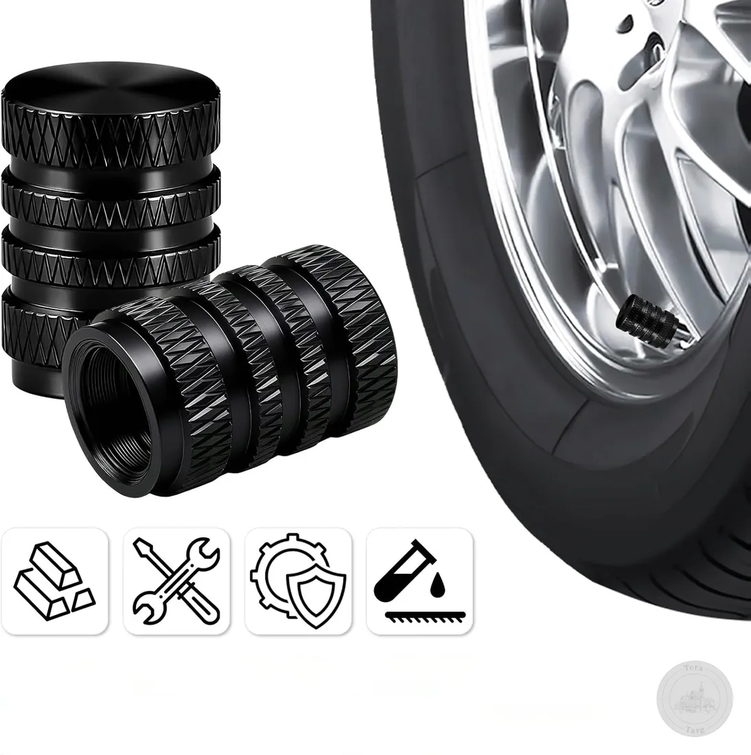 nakladki-na-wentyle-samochodowe-aluminiowe-czarne-10-sztuk-do-auta-stan-nowy