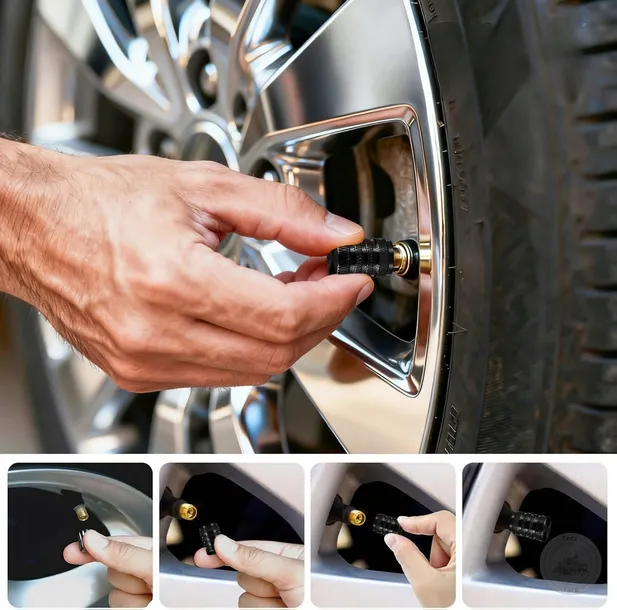 nakladki-na-wentyle-samochodowe-aluminiowe-czarne-10-sztuk-do-auta-plaszczyzna-kulowa