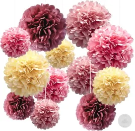 pompony-papierowe-do-dekoracji-12-szt-rozowe-zloto-20-30-cm