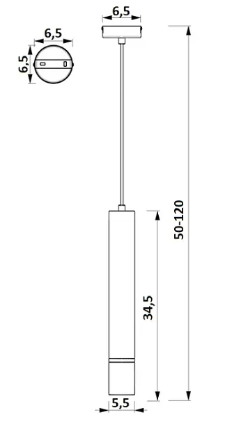 lampa-wiszaca-tuba-rura-gu10-zwis-granat-zloto-pomieszczenie-biuro-jadalnia-korytarz-schody-kuchnia-lazienka-pokoj-dzieciecy-salon-sypialnia-uniwersalne