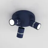 lampa-sufitowa-plafon-led-regulowane-3x-gu10-granatowa-chrom-stan-nowy