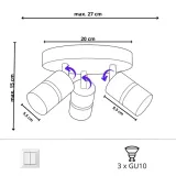 lampa-sufitowa-plafon-led-regulowane-3x-gu10-granatowa-chrom-pomieszczenie-biuro-jadalnia-korytarz-schody-kuchnia-lazienka-pokoj-dzieciecy-salon-sypialnia-uniwersalne