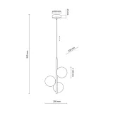 zlota-lampa-wiszaca-tk-lighting-estera-brazowe-bursztynowe-klosze-kule-g9-liczba-punktow-swiatla-3