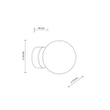 grafitowy-kinkiet-tk-lighting-estera-kula-g9-dlugosc-wysokosc-12-cm