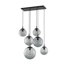 kaskada-wiszaca-lampa-grafitowe-kloszami-kule-na-kablach-tk-lighting-esme