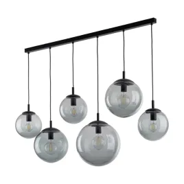kaskada-wiszaca-lampa-grafitowe-kloszami-kule-na-listwie-tk-lighting-esme