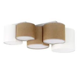plafon-lampa-sufitowa-tk-lighting-mona-5-walcow-biale-juta