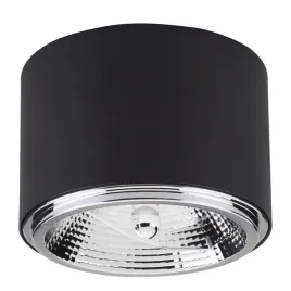 czarno-srebrny-spot-tuba-natynkowa-tk-lighting-moris-gu10-ar111