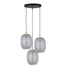 lampa-wiszaca-na-kole-tk-lighting-delta-3xe27-dymione-szklo-grafitowe