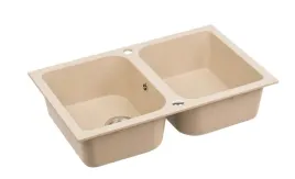 zlewozmywak-bezowy-kuchinox-celia-2-komorowy-48x76-cm-zlew-z-ociekaczem