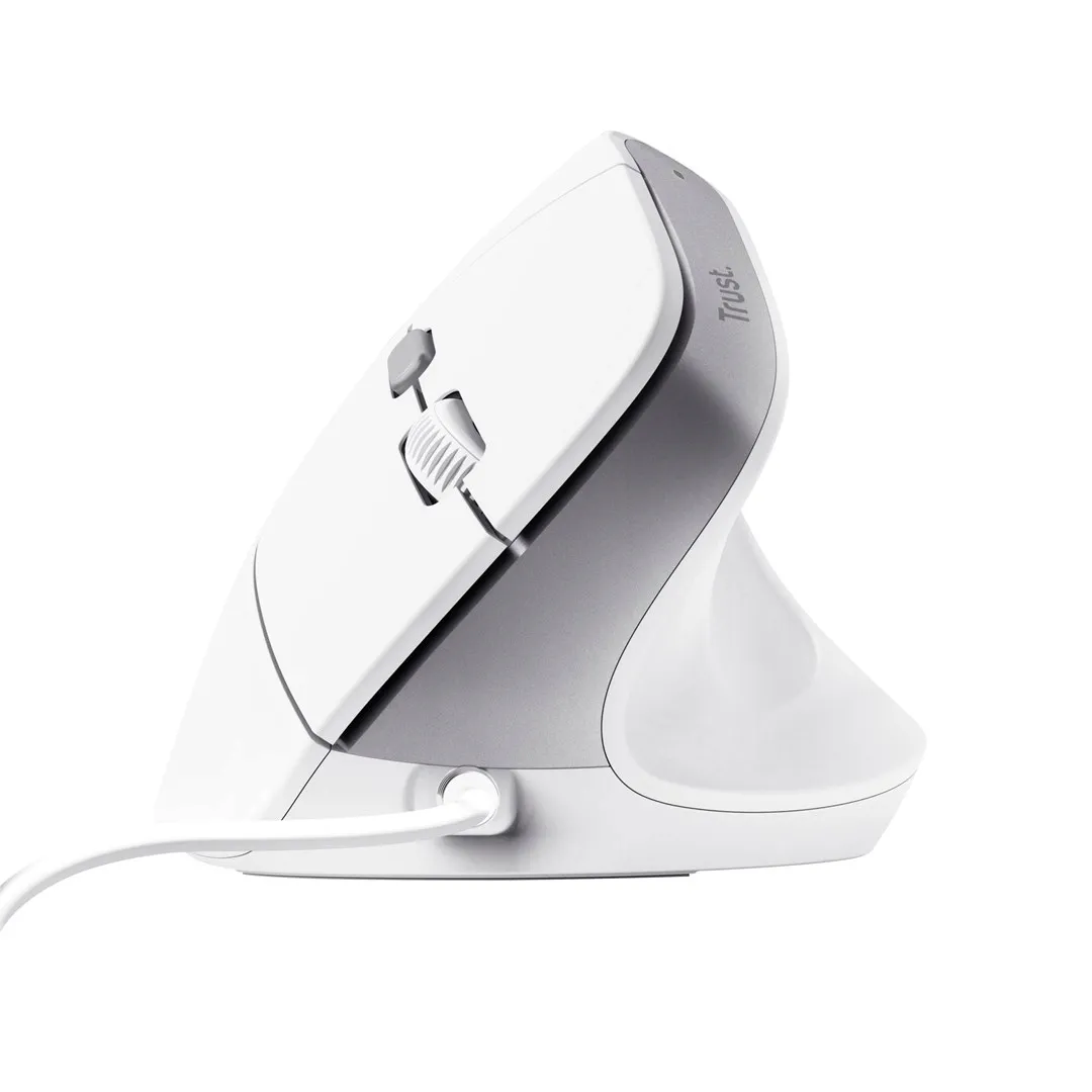 mysz-trust-bayo-ii-ergonomic-white