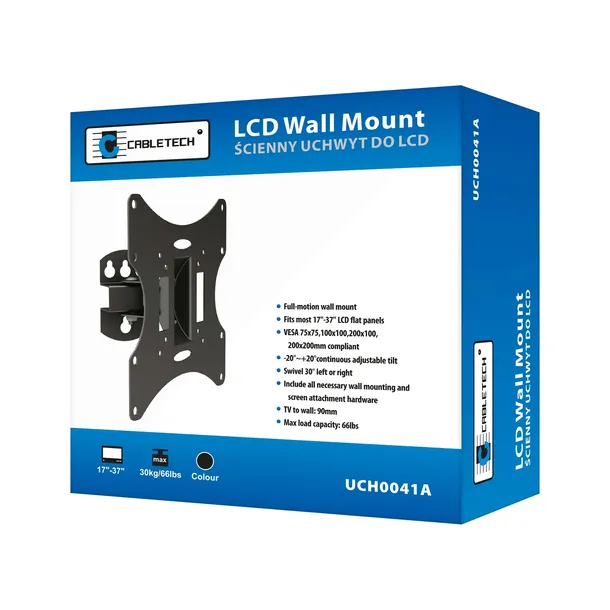 uchwyt-do-telwizora-tv-cabletech-23-42-30-kg-20-standard-vesa-75-x-75-100-x-100-200-x-200