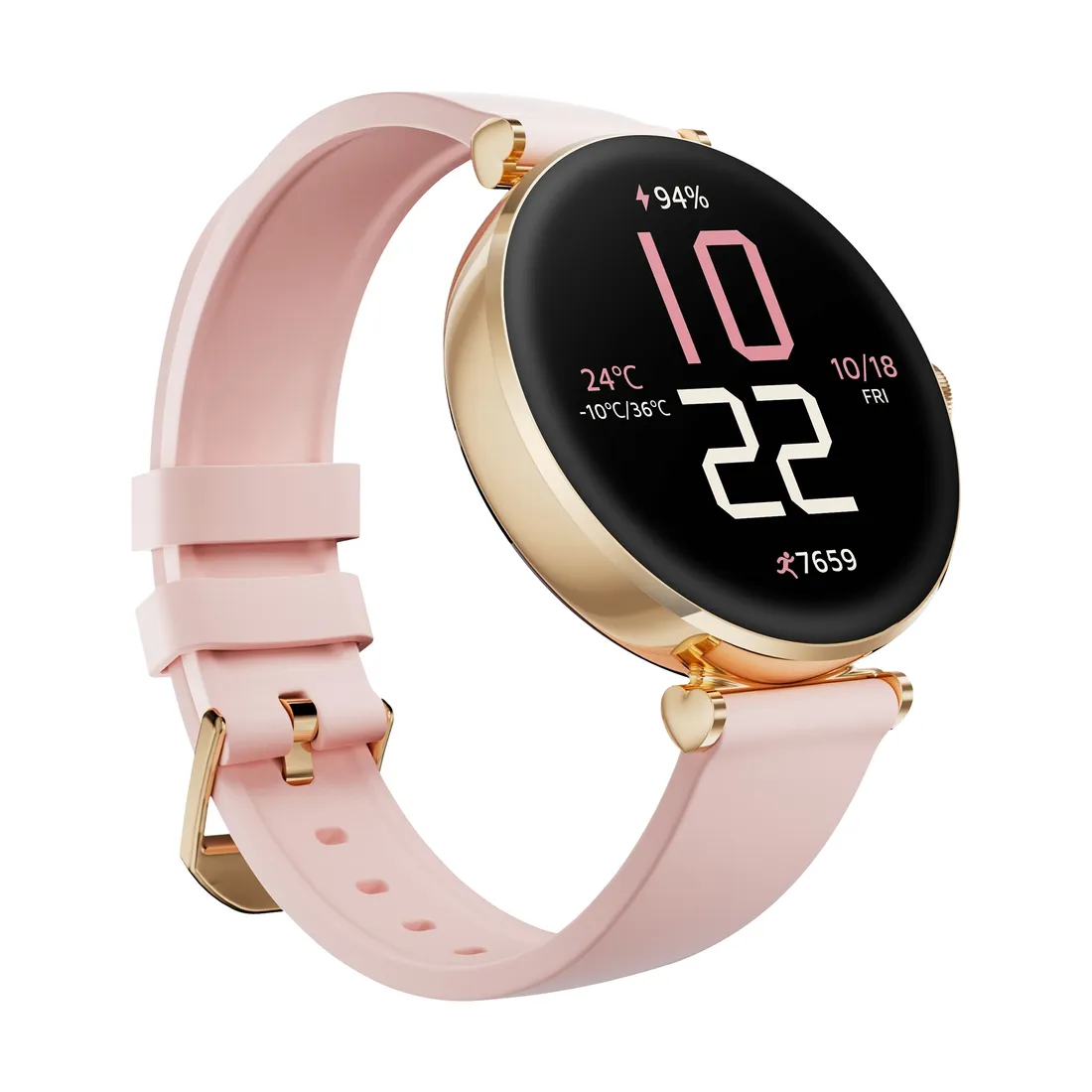 smartwatch-kieslect-pura-gold-stan-nowy