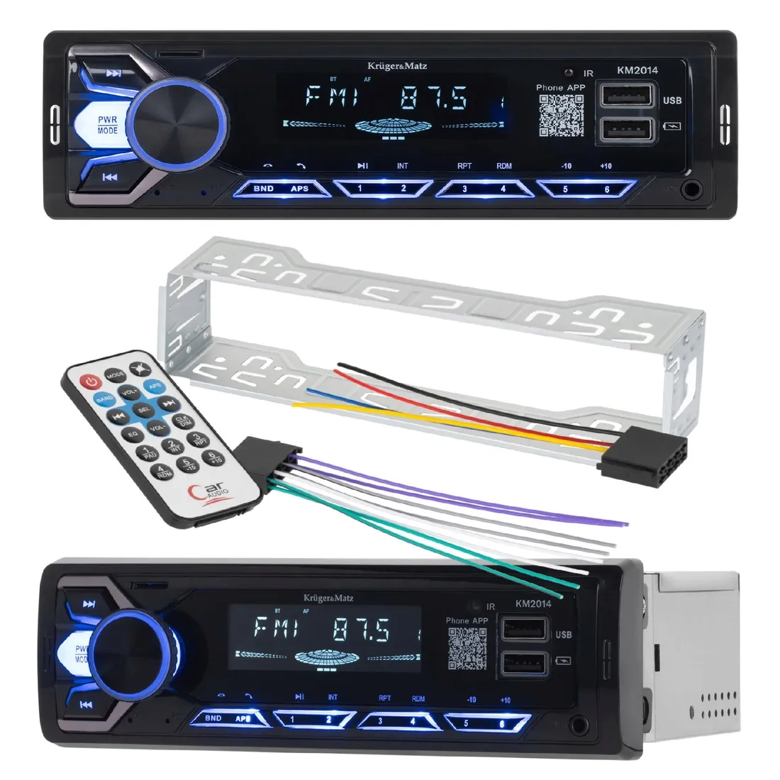 radio-samochodowe-bluetooth-krugerandmatz-1-din-usb-aux-jack-35-mm