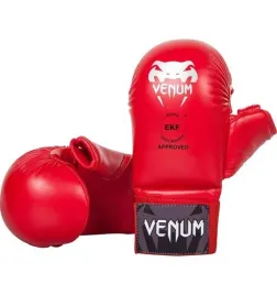 rekawice-karate-venum-ekf-z-ochrona-kciuka-or-czerwone