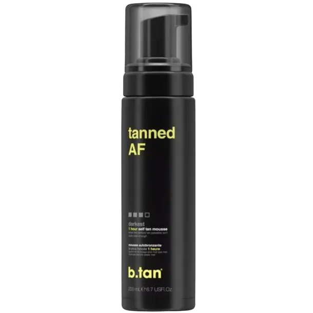 B.tan TANNED AF MOUSSE 200ML MUS PIANKA DO OPALANIA SAMOOPALAJĄCA LEKKA