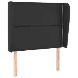 zaglowek-uszak-czarny-103x23x118-128-cm-sztuczna-skora