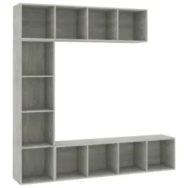 3-cz-regal-na-ksiazki-polka-pod-tv-kolor-betonu-180x30x180-cm