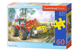 puzzle-60-el-ciagnik-forest-site-castorland