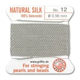 griffin-nic-jedwabna-z-igla-100percent-natural-silk-0-98mm-2m-grey