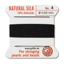 griffin-nic-jedwabna-z-igla-100percent-natural-silk-0-6mm-2m-black