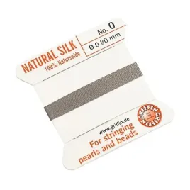 griffin-nic-jedwabna-z-igla-100percent-natural-silk-0-3mm-2m-grey