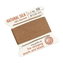 griffin-nic-jedwabna-z-igla-100percent-natural-silk-0-9mm-2m-beige