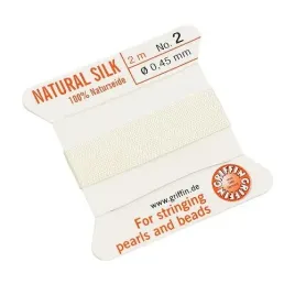 griffin-nic-jedwabna-z-igla-100percent-natural-silk-0-45mm-2m-white