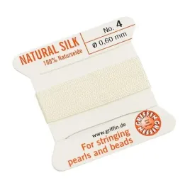 griffin-nic-jedwabna-z-igla-100percent-natural-silk-0-6mm-2m-white