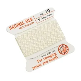 griffin-nic-jedwabna-z-igla-100percent-natural-silk-0-9mm-2m-white