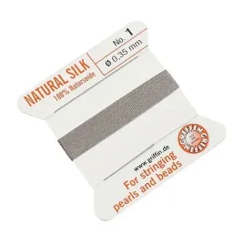 griffin-nic-jedwabna-z-igla-100percent-natural-silk-0-35mm-2m-grey