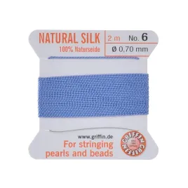 griffin-nic-jedwabna-z-igla-100percent-natural-silk-0-7mm-2m-blue