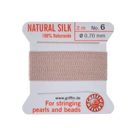 griffin-nic-jedwabna-z-igla-100percent-natural-silk-0-7mm-2m-light-pink