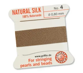 griffin-nic-jedwabna-z-igla-100percent-natural-silk-0-6mm-2m-beige