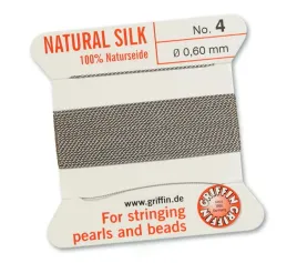 griffin-nic-jedwabna-z-igla-100percent-natural-silk-0-6mm-2m-grey