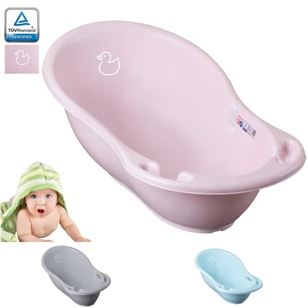 WANIENKA DLA DZIECKA TEGA BABY WANNA DUŻA SERIA KACZKA RÓŻOWA 102 cm