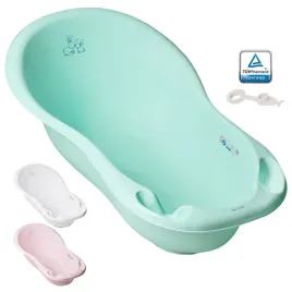 wanienka-dla-dziecka-tega-baby-wanna-zielona-duza-102-cm-2w1-korek