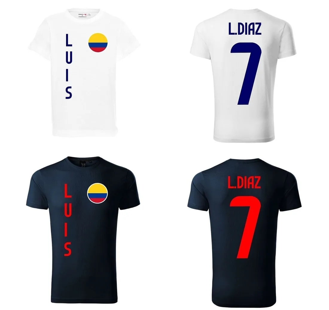 koszulka-kolumbia-luis-diaz-7-stan-nowy