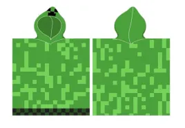 poncho-kapielowe-recznik-minecraft-creeper