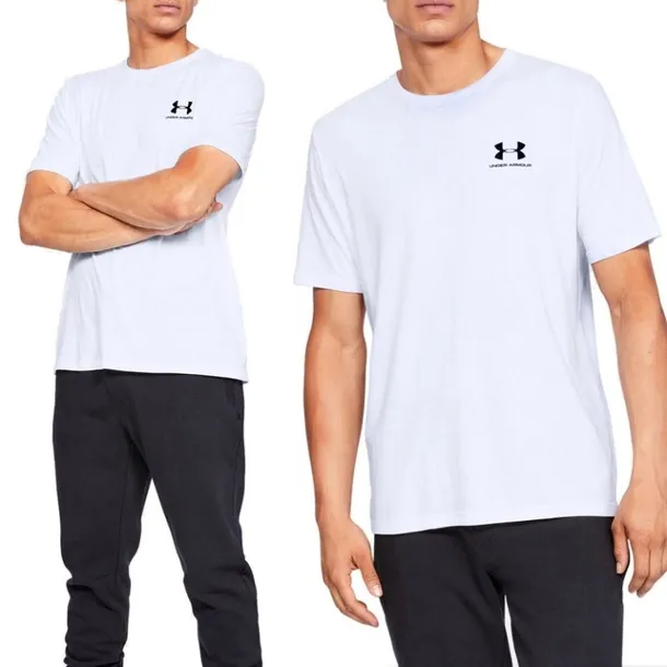 koszulka-under-armour-left-chest-logo-rekaw-krotki-rekaw