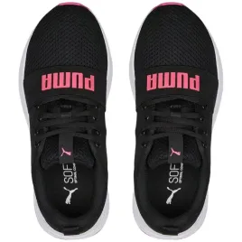 buty-dla-dzieci-puma-wired-run-jr-czarno-rozowe