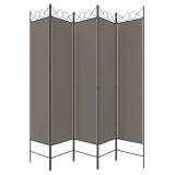 parawan-antracytowy-200x200-cm-5-panelowy-kod-producenta-ze-350156-stan-nowy