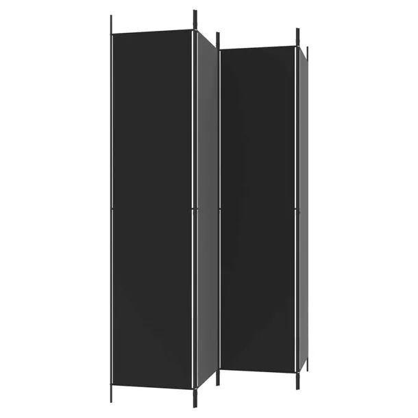 parawan-czarny-4-panelowy-200x220-cm-szer-x-wys-kod-producenta-ze-350201-stan-nowy