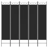 parawan-czarny-5-panelowy-200x200-cm-kod-producenta-ze-350157
