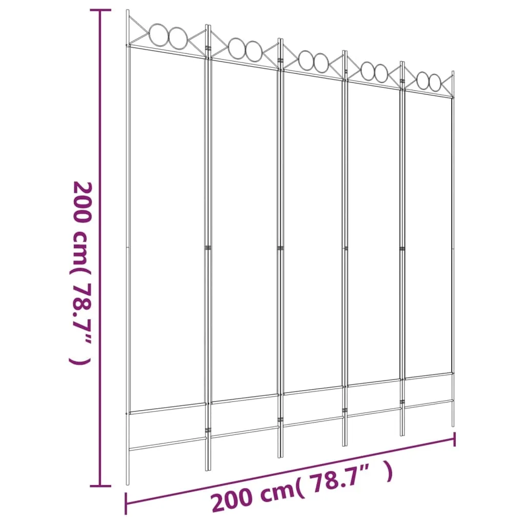 parawan-czarny-5-panelowy-200x200-cm