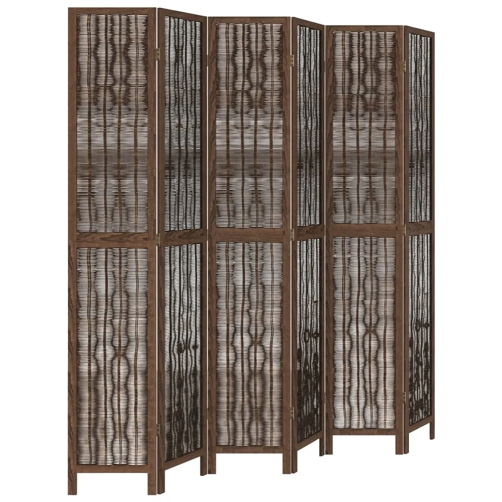 parawan-deco-willow-dark-brown-210x220-cm