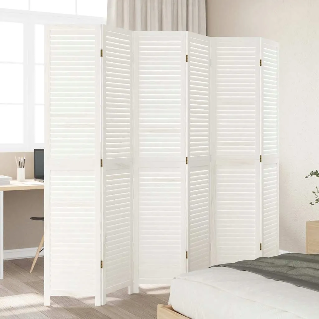 parawan-drewniany-bialy-210x200-cm-6-panelowy-stan-nowy
