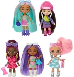 barbie-extra-mini-minis-lalki-wielopak-zestaw-5-malych-lalek-barbie-w