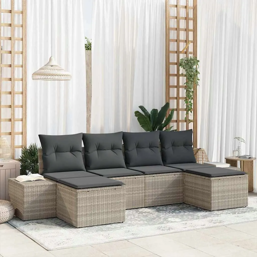 zestaw-sof-na-ogrod-z-poduszka-6-pcs-jasnoszary-polirattan